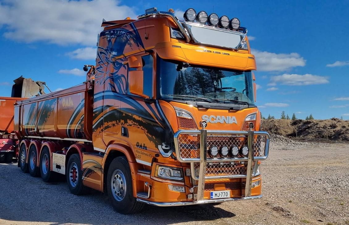 Kuljetus Mika Salmelan Scania R770